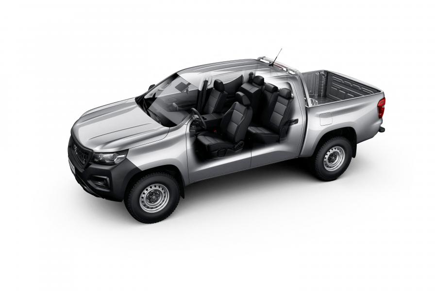 Схема Peugeot Landtrek Workhorse Double Cab 2020 года  (фото 7 из 12)